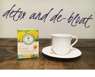 Detox and De-bloat with Dandelion Root Tea